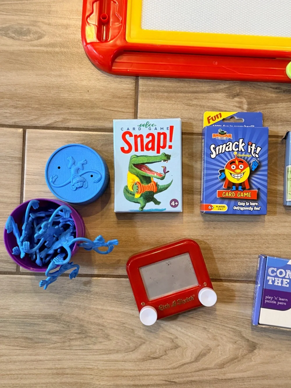 Assorted kids games and toys